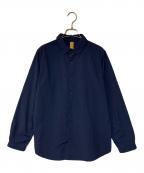 ATELIER BLUE BOTTLEアトリエ ブルー ボトル）の古着「Hiker's SHIRTS-Lite」｜ネイビー