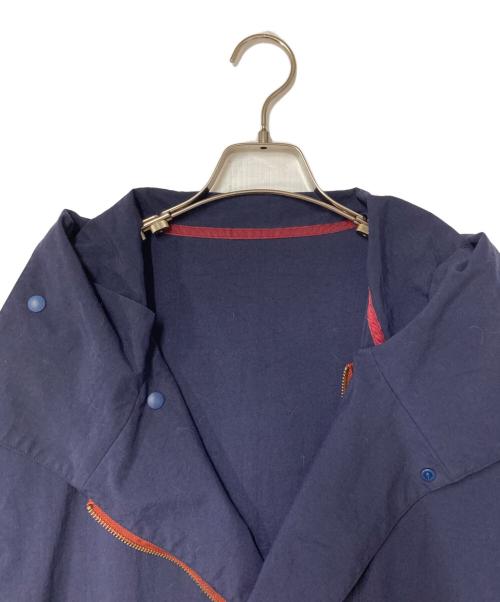 axesquin（アクシーズクイン）axesquin (アクシーズクイン) アキノヒ ナイロンハーフコート ネイビー サイズ:Mの古着・服飾アイテム