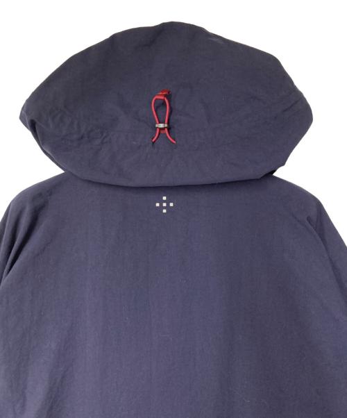 axesquin（アクシーズクイン）axesquin (アクシーズクイン) アキノヒ ナイロンハーフコート ネイビー サイズ:Mの古着・服飾アイテム