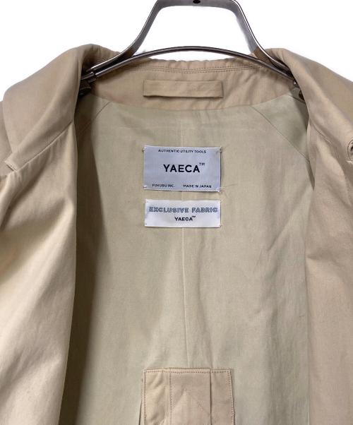 YAECA（ヤエカ）YAECA (ヤエカ) ステンカラーコート ベージュ サイズ:Ｍの古着・服飾アイテム