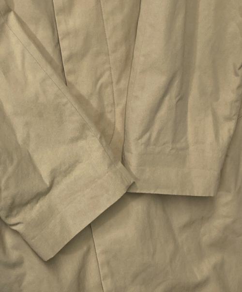 YAECA（ヤエカ）YAECA (ヤエカ) ステンカラーコート ベージュ サイズ:Ｍの古着・服飾アイテム