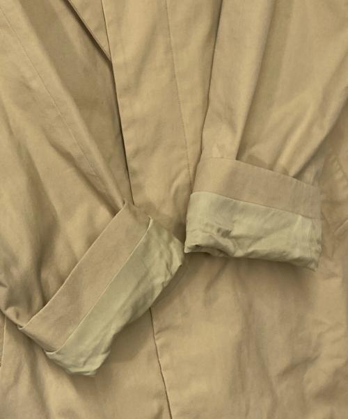 YAECA（ヤエカ）YAECA (ヤエカ) ステンカラーコート ベージュ サイズ:Ｍの古着・服飾アイテム