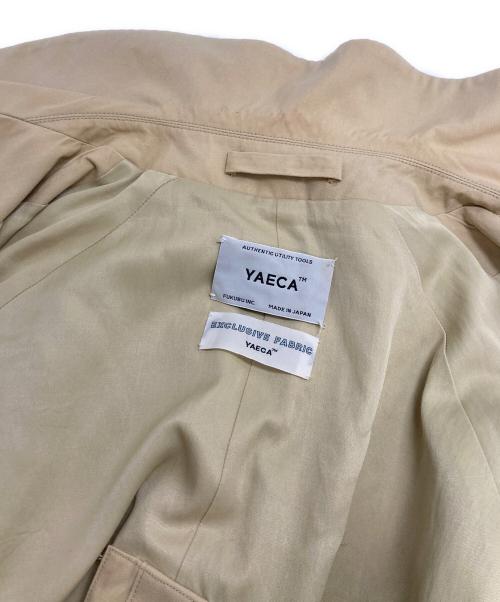 YAECA（ヤエカ）YAECA (ヤエカ) ステンカラーコート ベージュ サイズ:Ｍの古着・服飾アイテム