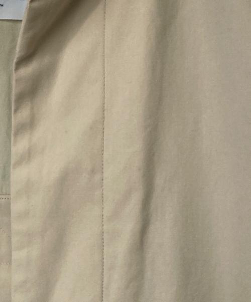 YAECA（ヤエカ）YAECA (ヤエカ) ステンカラーコート ベージュ サイズ:Ｍの古着・服飾アイテム