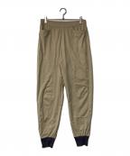 ATELIER BLUE BOTTLE×super.naturalアトリエ ブルー ボトル×スーパーナチュラル）の古着「ネオウールパンツ」｜ベージュ