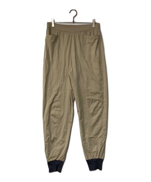 ATELIER BLUE BOTTLE（アトリエ ブルー ボトル）atelier blue bottle (アトリエ ブルー ボトル) super.natural (スーパーナチュラル) ネオウールパンツ ベージュ サイズ:Mの古着・服飾アイテム