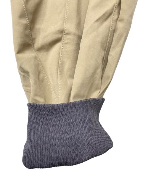 ATELIER BLUE BOTTLE（アトリエ ブルー ボトル）atelier blue bottle (アトリエ ブルー ボトル) super.natural (スーパーナチュラル) ネオウールパンツ ベージュ サイズ:Mの古着・服飾アイテム