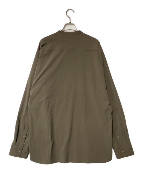 ATELIER BLUE BOTTLE（アトリエ ブルー ボトル）ATELIER BLUE BOTTLE (アトリエ ブルー ボトル) ハイカーズシャツ ブラウン サイズ:Lの古着・服飾アイテム