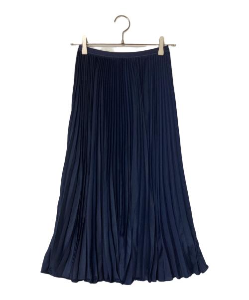 POLO RALPH LAUREN（ポロ・ラルフローレン）POLO RALPH LAUREN (ポロ・ラルフローレン) プリーツスカート ネイビー サイズ:XSの古着・服飾アイテム