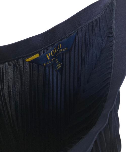 POLO RALPH LAUREN（ポロ・ラルフローレン）POLO RALPH LAUREN (ポロ・ラルフローレン) プリーツスカート ネイビー サイズ:XSの古着・服飾アイテム