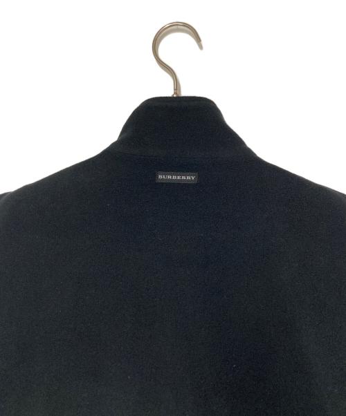 Burberry's（バーバリー）Burberry's (バーバリーズ) ノバチェック フリースベスト ブラック サイズ:LYの古着・服飾アイテム