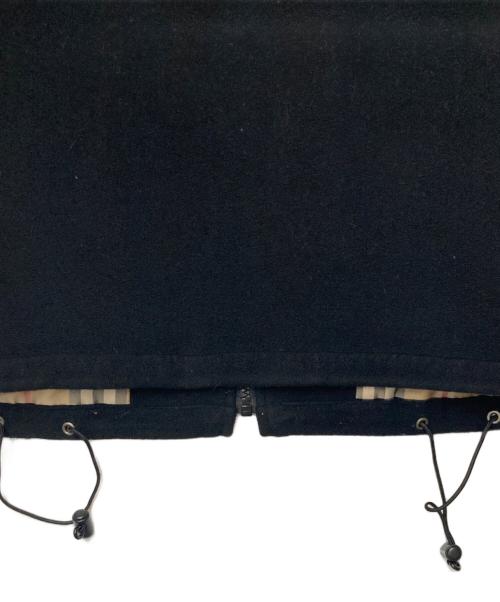 Burberry's（バーバリー）Burberry's (バーバリーズ) ノバチェック フリースベスト ブラック サイズ:LYの古着・服飾アイテム