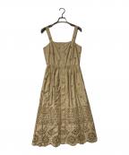 sea NEW YORKシー ニューヨーク）の古着「カットワーク ワンピース」｜ベージュ