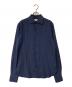 GUY ROVER（ギローバー）の古着「リネンコットンシャツ」｜ネイビー