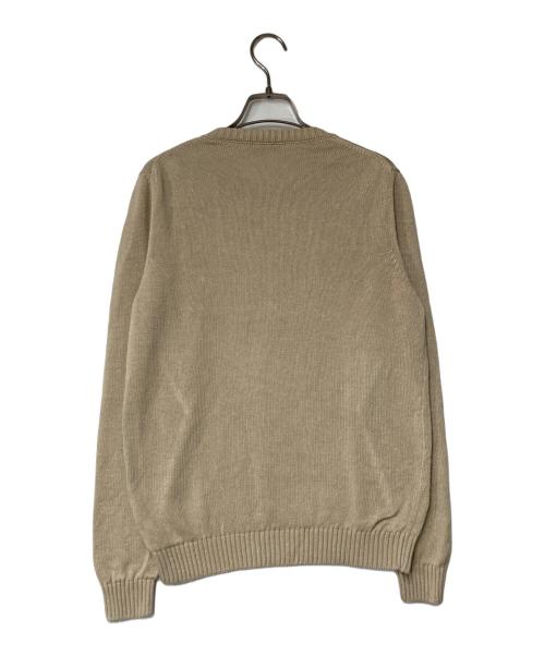 Zanone（ザノーネ）Zanone (ザノーネ) リネン混ニット ベージュ サイズ:46の古着・服飾アイテム