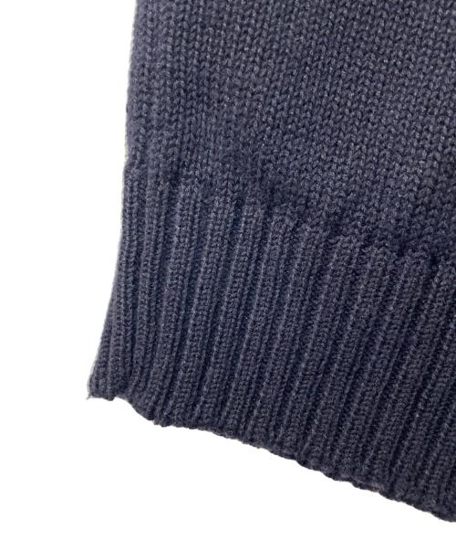 Zanone（ザノーネ）Zanone (ザノーネ) リネン混ニット ネイビー サイズ:46の古着・服飾アイテム