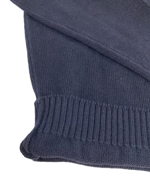 Zanone（ザノーネ）Zanone (ザノーネ) リネン混ニット ネイビー サイズ:46の古着・服飾アイテム