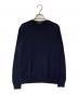 Zanone（ザノーネ）の古着「リネン混ニット」｜ネイビー