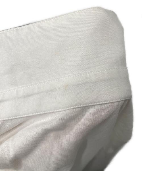 HERMES（エルメス）HERMES (エルメス) スキッパーポロシャツ ホワイト サイズ:Mの古着・服飾アイテム