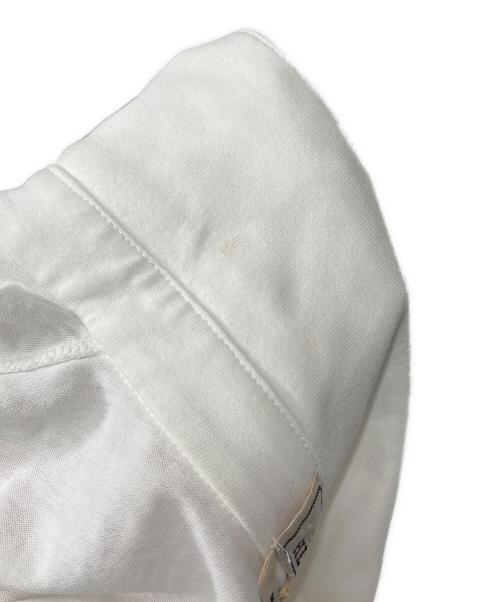 HERMES（エルメス）HERMES (エルメス) スキッパーポロシャツ ホワイト サイズ:Mの古着・服飾アイテム