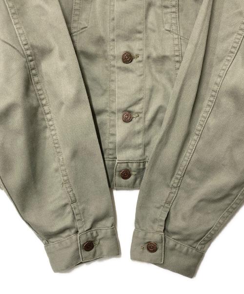 LEVI'S（リーバイス）LEVI'S (リーバイス) 復刻ピケジャケット USA製 カーキ サイズ:Mの古着・服飾アイテム