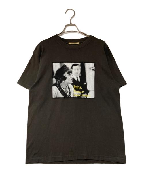 Curensology（カレンソロジー）Curensology (カレンソロジー) 別注CHTシャツ ブラウン サイズ:Fの古着・服飾アイテム