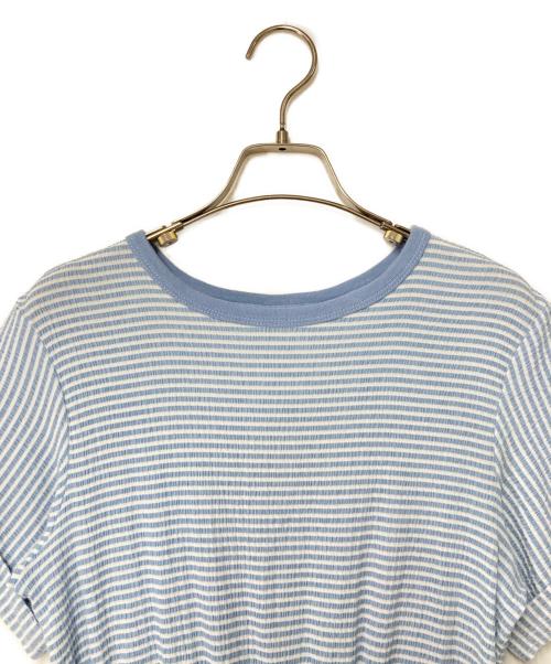 Ron Herman（ロンハーマン）Ron Herman (ロンハーマン) ボーダーワンピース ブルー×ホワイト サイズ:XSの古着・服飾アイテム