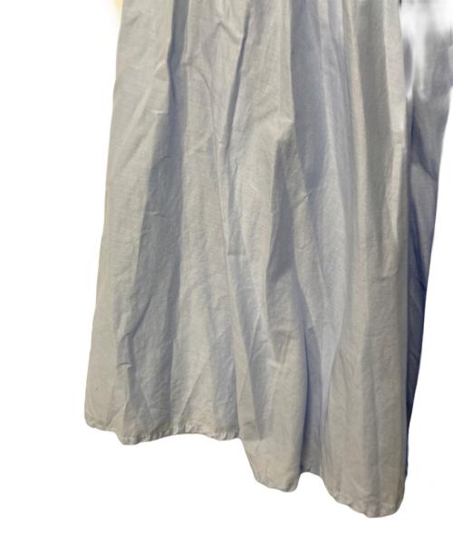 mizuiro-ind（ミズイロインド）mizuiro-ind (ミズイロインド) ボリュームフレアスカート ブルー サイズ:-の古着・服飾アイテム