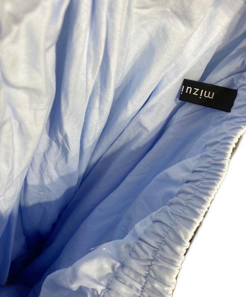 mizuiro-ind（ミズイロインド）mizuiro-ind (ミズイロインド) ボリュームフレアスカート ブルー サイズ:-の古着・服飾アイテム