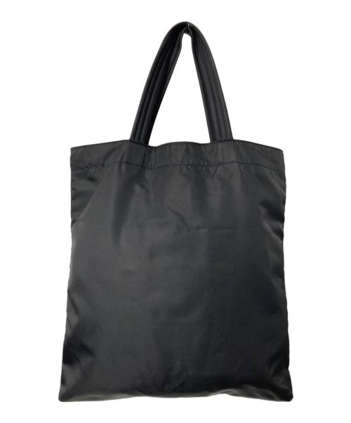 ANYA HINDMARCH（アニヤ・ハインドマーチ）ANYA HINDMARCH (アニヤハインドマーチ) Tote Eyes Nylon ブラックの古着・服飾アイテム
