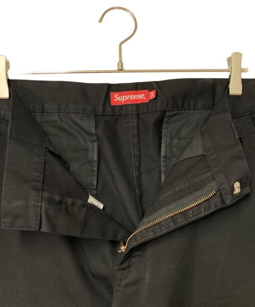 SUPREME（シュプリーム）SUPREME (シュプリーム) ワークパンツ ブラック サイズ:34の古着・服飾アイテム