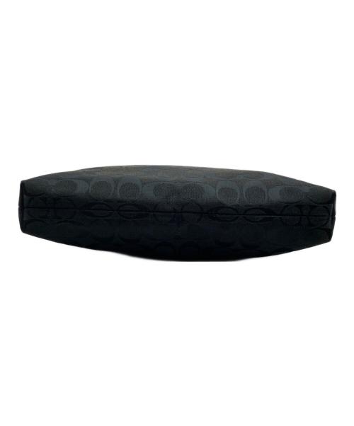 COACH（コーチ）COACH (コーチ) シグネチャーショルダーバッグ ブラックの古着・服飾アイテム