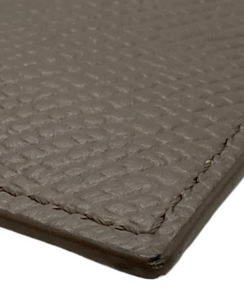 CELINE（セリーヌ）CELINE (セリーヌ) コンパクトジップカードホルダー ベージュの古着・服飾アイテム