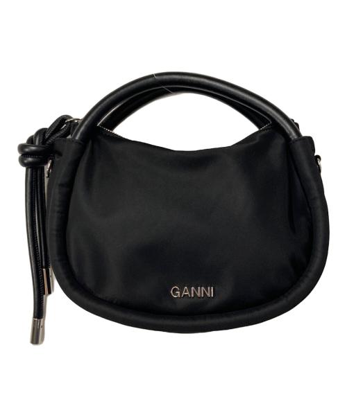 GANNI（ガニー）GANNI (ガニー) KNOT MINI BAG ブラック サイズ:ONE SIZEの古着・服飾アイテム