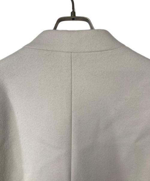 UNITED TOKYO（ユナイテッドトーキョー）UNITED TOKYO (ユナイテッドトーキョー) Super140カシミヤ混Vネックコート アイボリー サイズ:2の古着・服飾アイテム