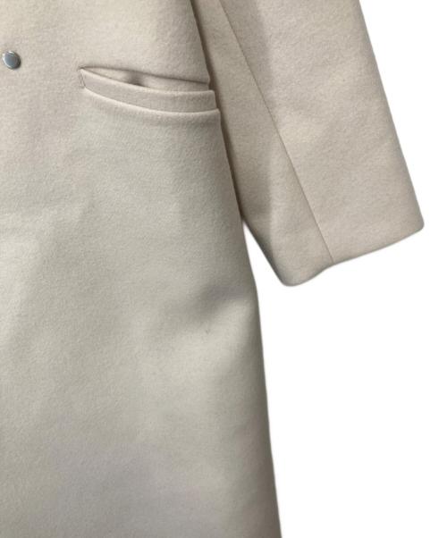 UNITED TOKYO（ユナイテッドトーキョー）UNITED TOKYO (ユナイテッドトーキョー) Super140カシミヤ混Vネックコート アイボリー サイズ:2の古着・服飾アイテム