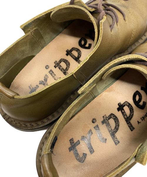 Trippen（トリッペン）Trippen (トリッペン) Kit alga レザーシューズ オリーブ サイズ:37の古着・服飾アイテム