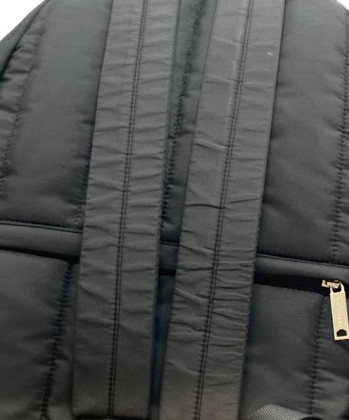 marimekko（マリメッコ）marimekko (マリメッコ) LOLLY キルティング リュック ブラックの古着・服飾アイテム