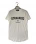 DSQUARED2（ディースクエアード）の古着「プリントTシャツ」｜ホワイト