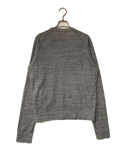 DSQUARED2（ディースクエアード）DSQUARED2 (ディースクエアード) ラグランスウェット グレー サイズ:XSの古着・服飾アイテム