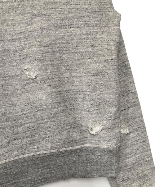 DSQUARED2（ディースクエアード）DSQUARED2 (ディースクエアード) ダメージ加工スウェット グレー サイズ:XSの古着・服飾アイテム