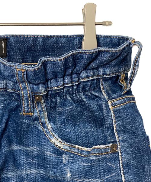 DSQUARED2（ディースクエアード）DSQUARED2 (ディースクエアード) デニムハーフパンツ インディゴ サイズ:44の古着・服飾アイテム
