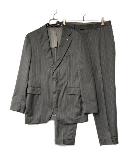 TAGLIATORE（タリアトーレ）TAGLIATORE (タリアトーレ) セットアップスーツ グレー×ホワイト サイズ:48/7 Rの古着・服飾アイテム