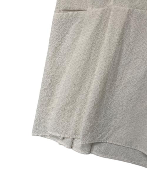 COLLAGE GALLARDAGALANTE（コラージュ ガリャルダガランテ）COLLAGE GALLARDAGALANTE (コラージュ ガリャルダガランテ) カラミウエストタックブラウス ホワイト サイズ:Fの古着・服飾アイテム