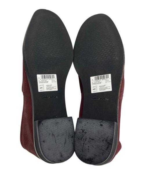 CLARKS（クラークス）CLARKS (クラークス) PURE EASY パンプス ボルドー サイズ:UK5/US7 1/2 /EU38の古着・服飾アイテム