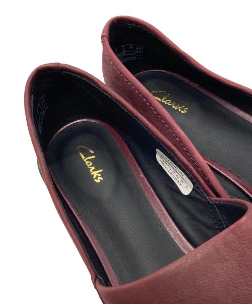CLARKS（クラークス）CLARKS (クラークス) PURE EASY パンプス ボルドー サイズ:UK5/US7 1/2 /EU38の古着・服飾アイテム