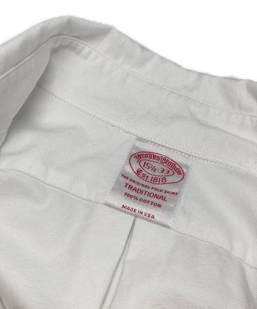 BROOKS BROTHERS（ブルックスブラザーズ）BROOKS BROTHERS (ブルックスブラザーズ) ボタンダウンシャツ TRADITIONAL USA製 ホワイト サイズ:15 1/2の古着・服飾アイテム