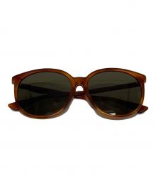 GUCCI（グッチ）の古着「スクエア サングラス」｜ブラウン