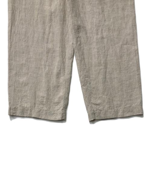 BLURHMS（ブラームス）BLURHMS (ブラームス) イージーリネン混カーゴパンツ アイボリーの古着・服飾アイテム