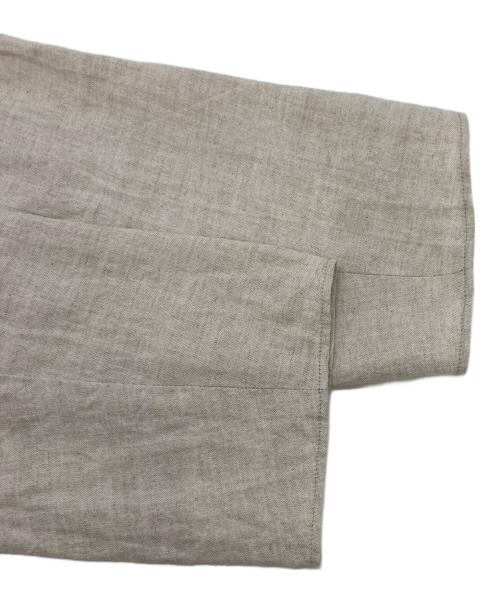 BLURHMS（ブラームス）BLURHMS (ブラームス) リネン混ジャケット アイボリーの古着・服飾アイテム